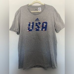 Adidas USA FIFA World Cup T-shirt, Size Large, TEAM USA